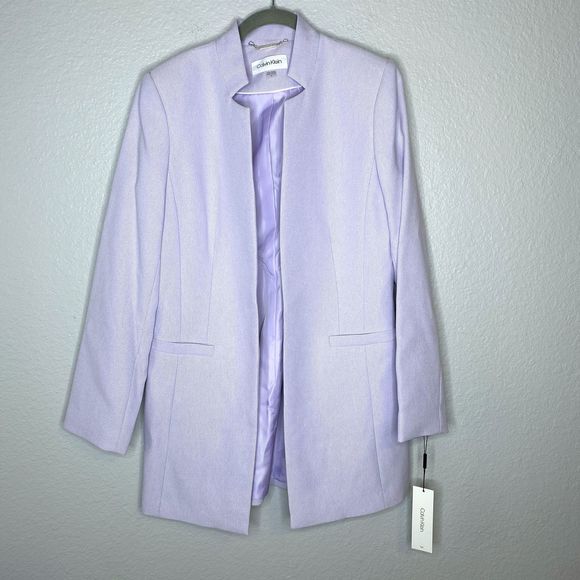 calvin klein roll tab topper jacket